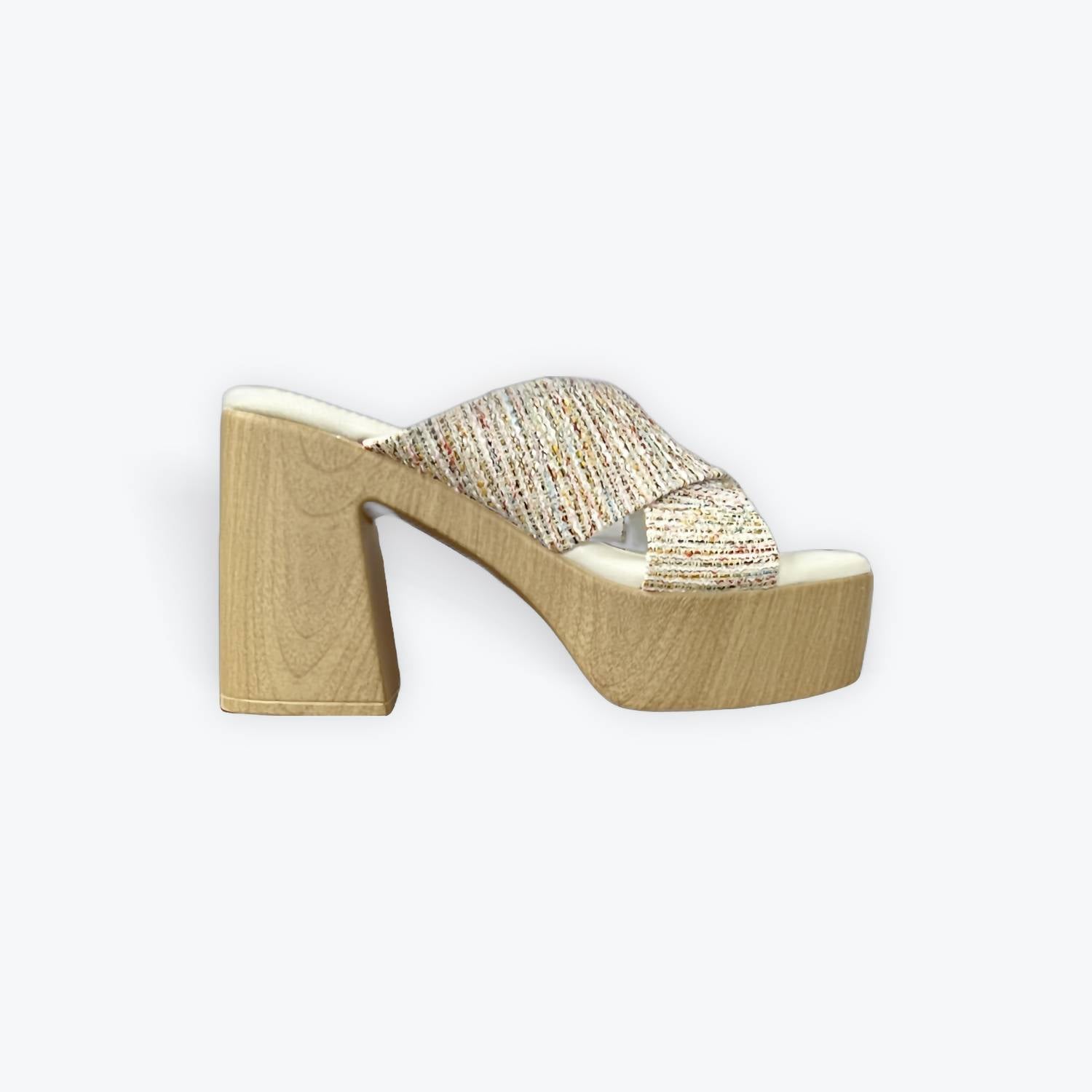 Chinese Laundry - Women's Arling Weave Criss Cross Strap Heel