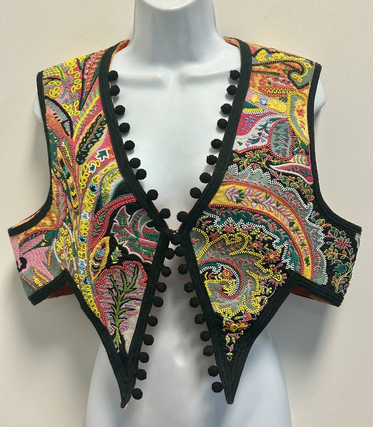 Etro - Women's Paisley Beaded Embroidered Vest