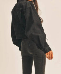 Sage The Label - Tania Cropped Denim Jacket
