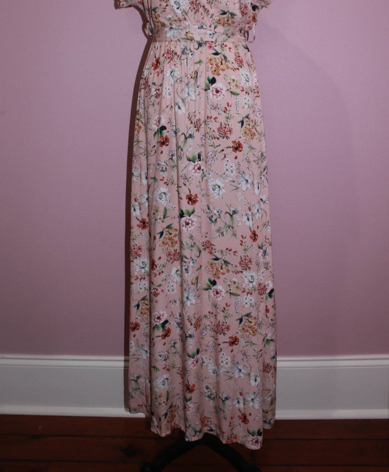 TANTRA Women's Floral Tie Dress in pink - women's dress