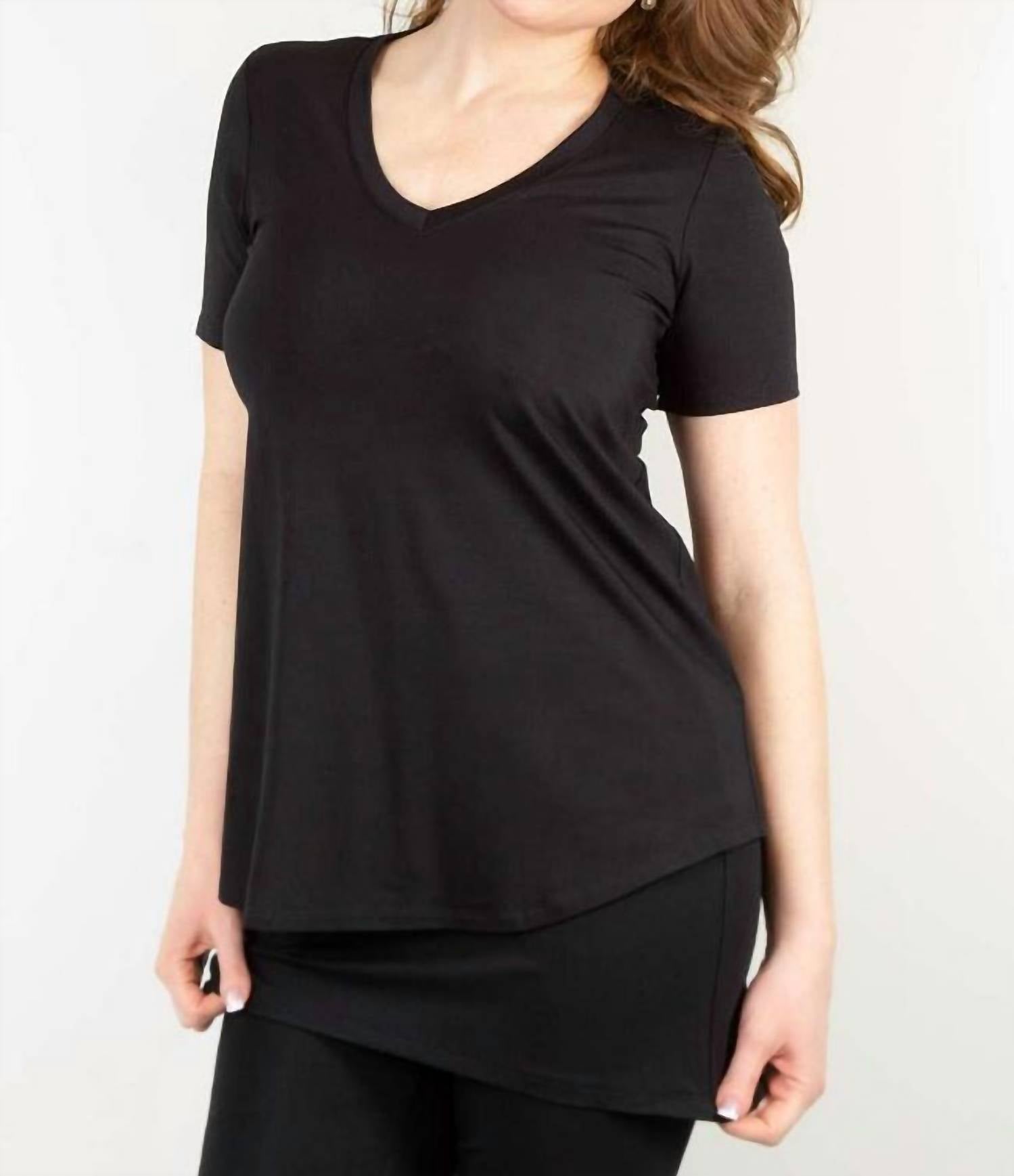 Pure Essence - Bamboo V-neck Tee