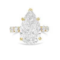 Diana M Jewels - Women's Pear & Round Lab-Grown Diamond Fashion Ring (2.00 Ct) - Classic