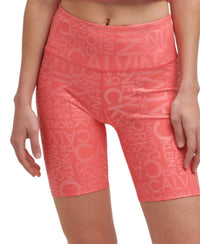 Calvin Klein - Performance Printed High-waist Bike Shorts