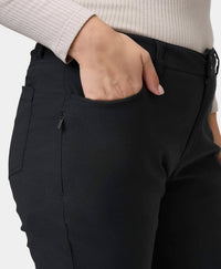 Ororo Hudson Heated Fleece Lined Pants in black - women's pants - view 4