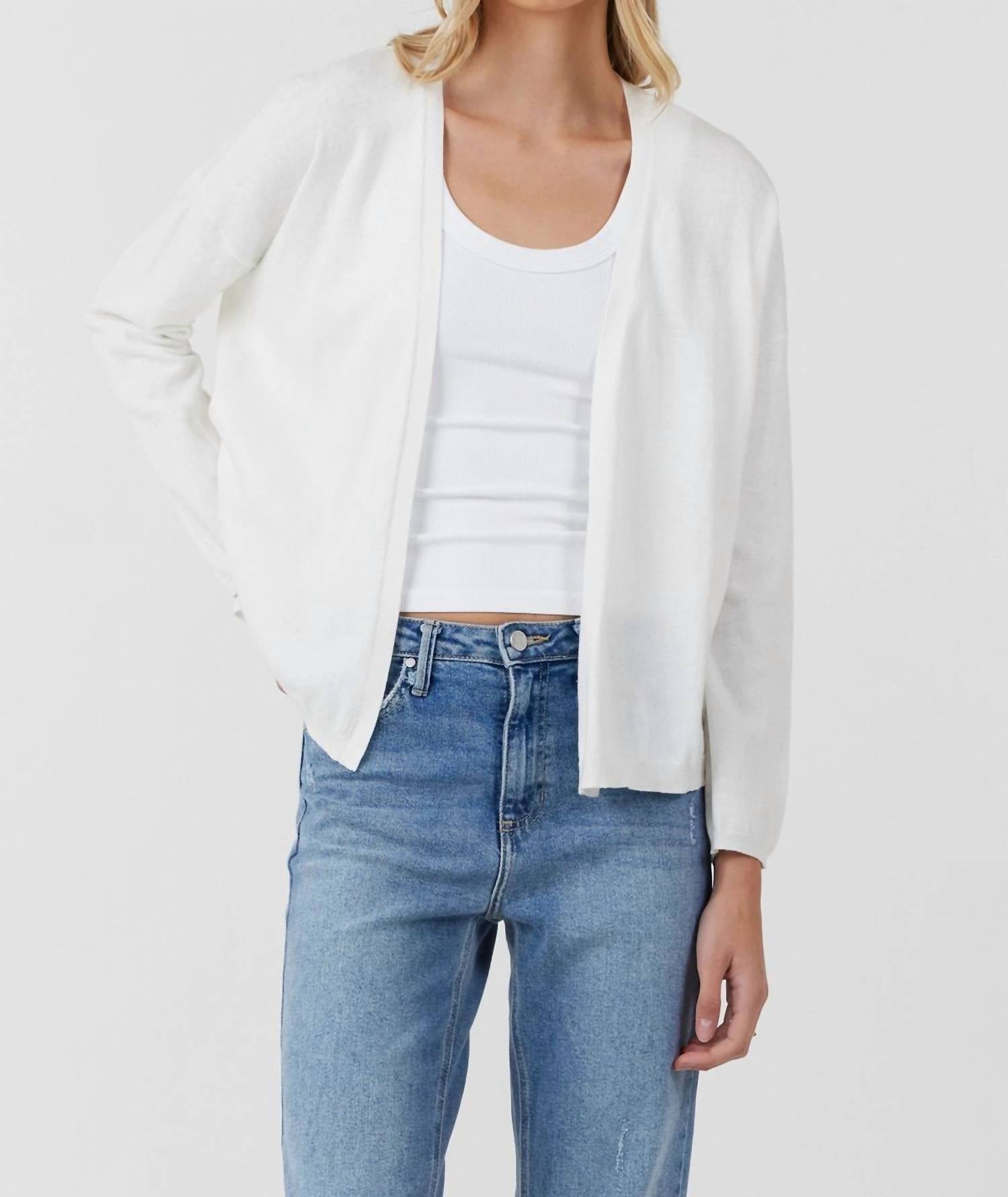Stitches & Stripes - Palmer Open Cardigan