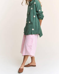 J.Nna - Daisy Gauze Embroidered Top