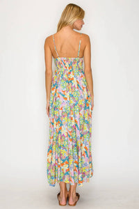 Meet Me In Santorini - Paradise Bloom Maxi Dress