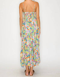 Meet Me In Santorini - Paradise Bloom Maxi Dress