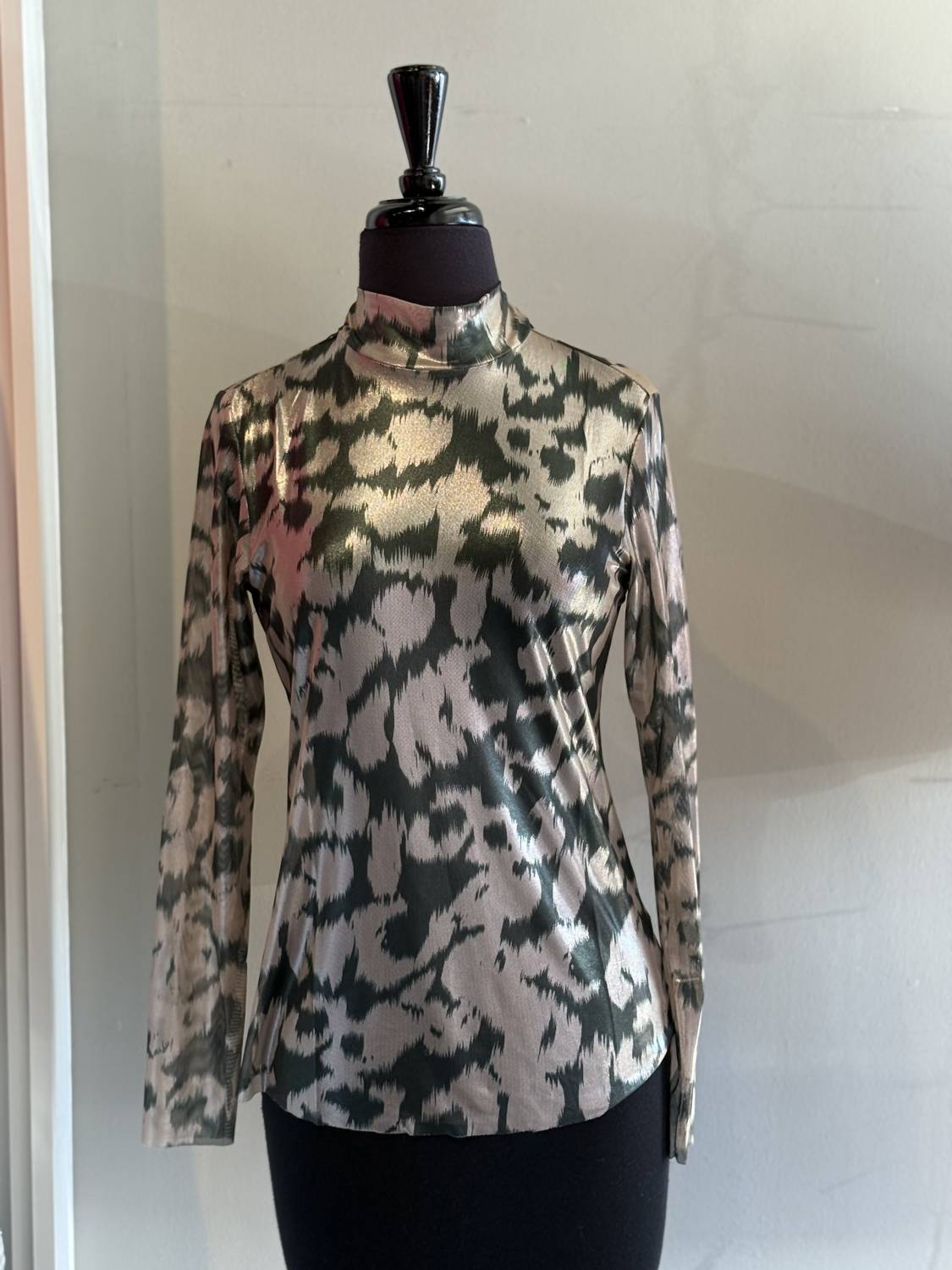 Insight - Women's Printed Mesh Blouse
