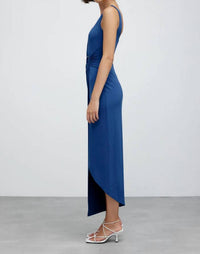 SIGNIFICANT OTHER Audrey Dress in indigo - women's dress - alternate view