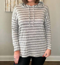 Pink Lily - Shea Striped Top