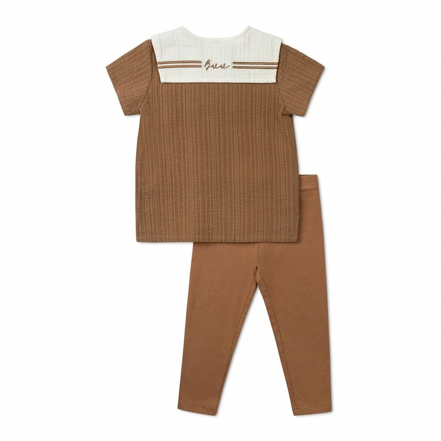 Bonjour - Boys Sailor Collar Boys Two Piece Set