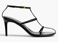 Khaite Women's Cage Sandal in black - women's heels
