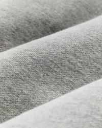 FILSON Men's Quarter Zip Terry Sweatshirt in heather gray - women's top - detail view