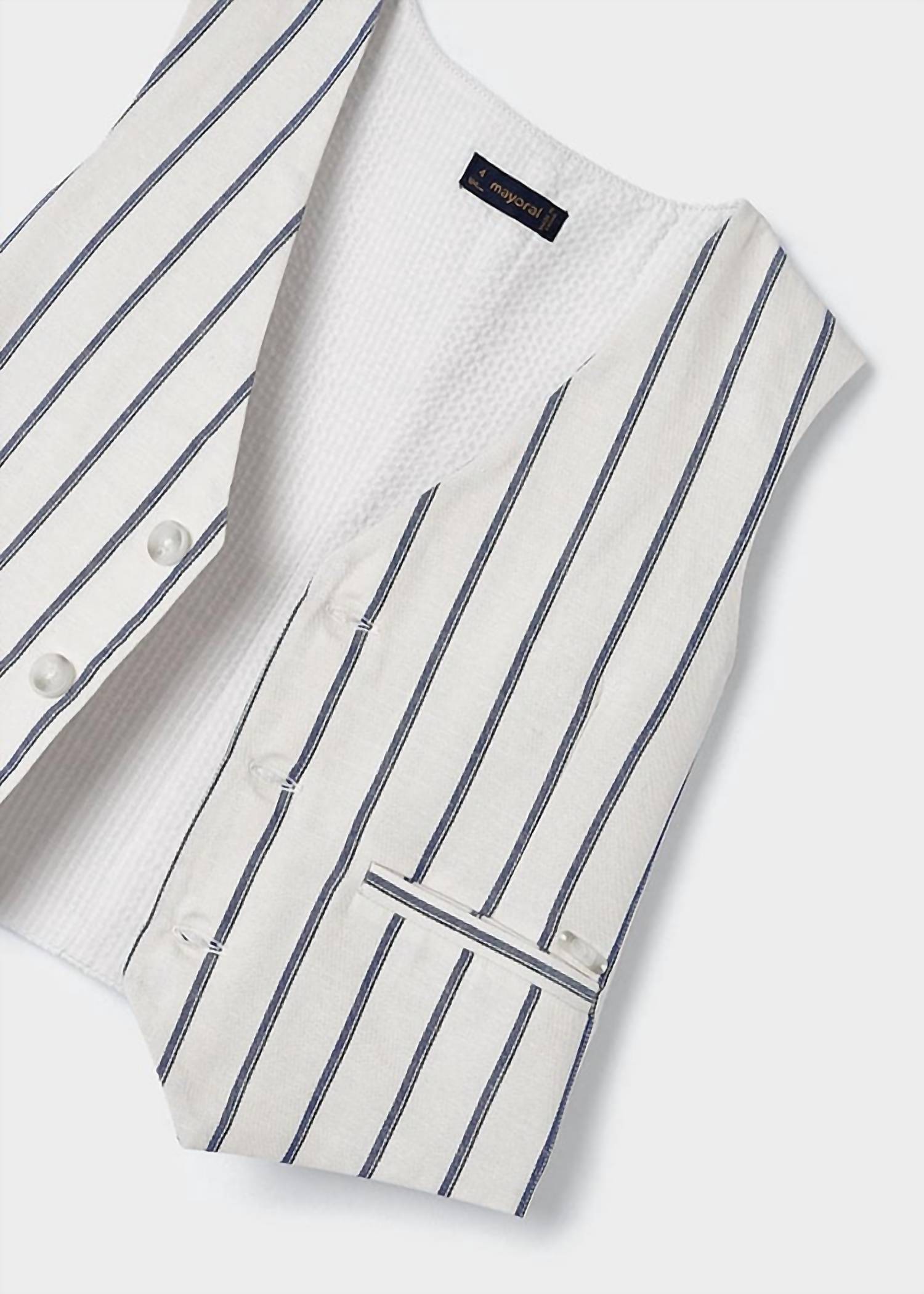 Mayoral - Boys' Pinstripe Vest
