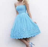 Sherri Hill - Strapless Cocktail Dress