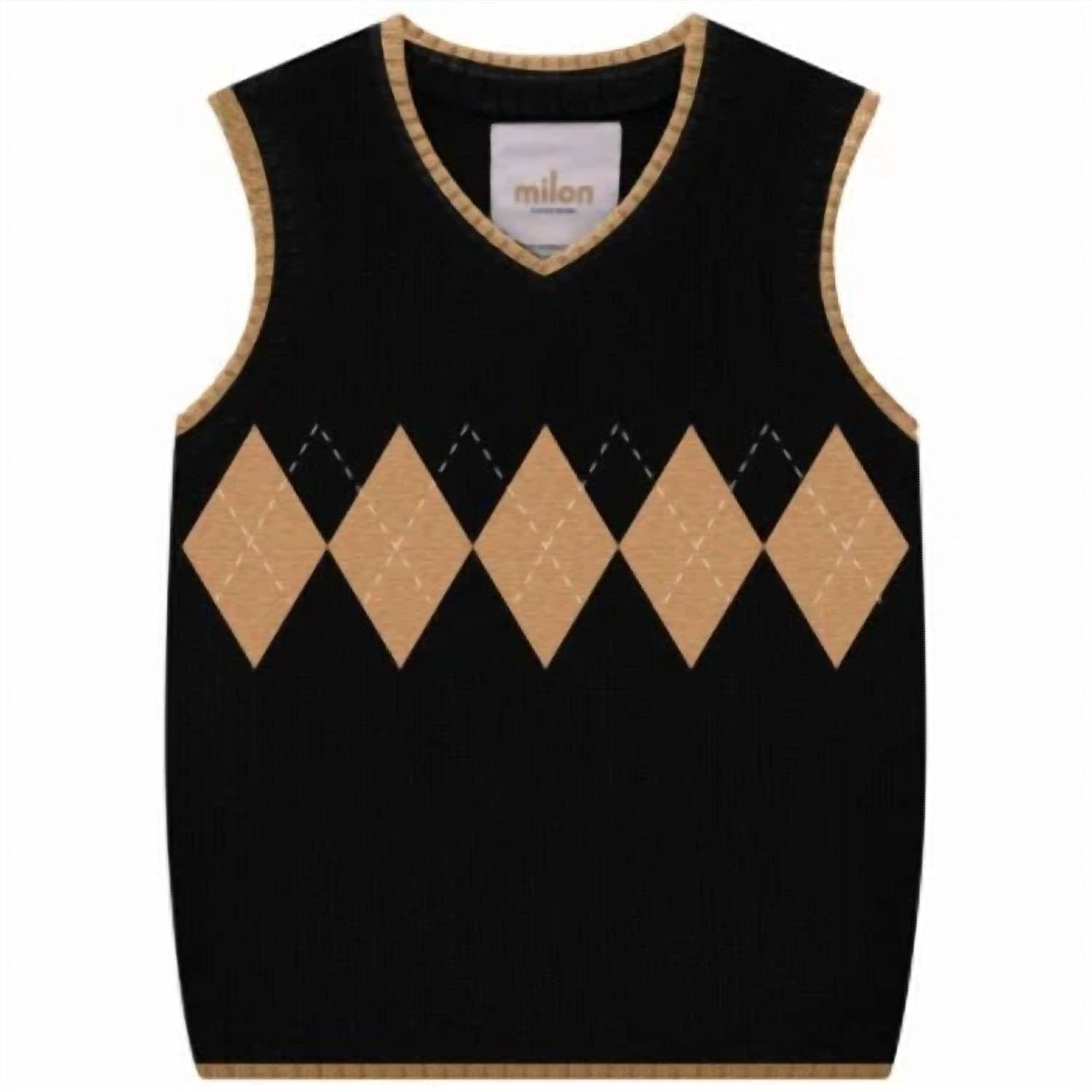 Milon - Boy's Knitted Vest