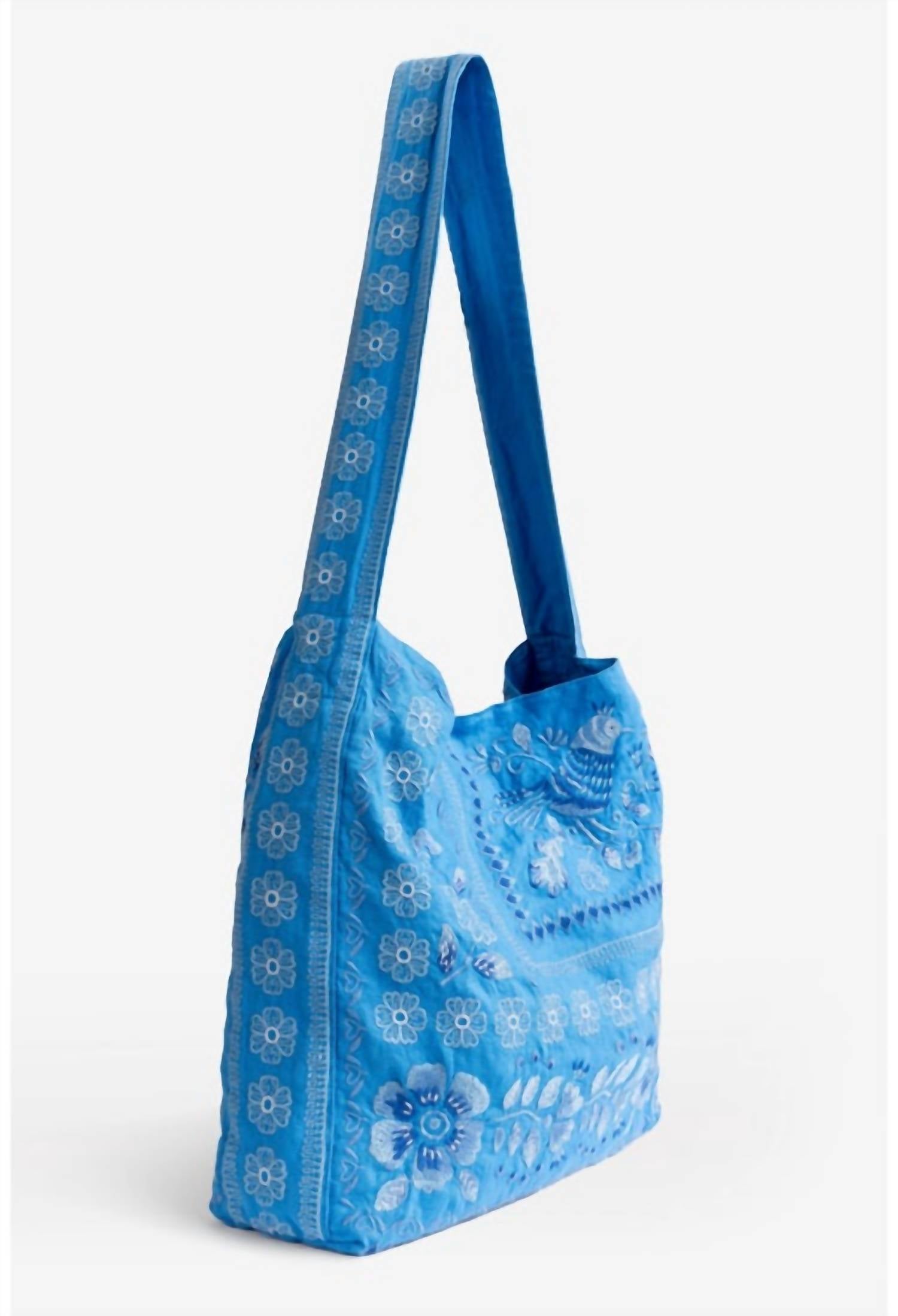 Johnny Was - WOMEN'S YADIRA WIDE STRAP LINEN TOTE BAG