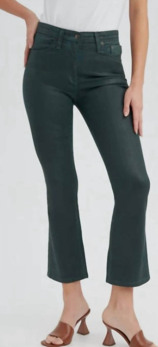 Ag Jeans - Farrah Boot Crop Green Wax
