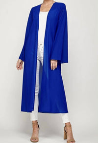Caramela - Open Long Maxi Cardigan
