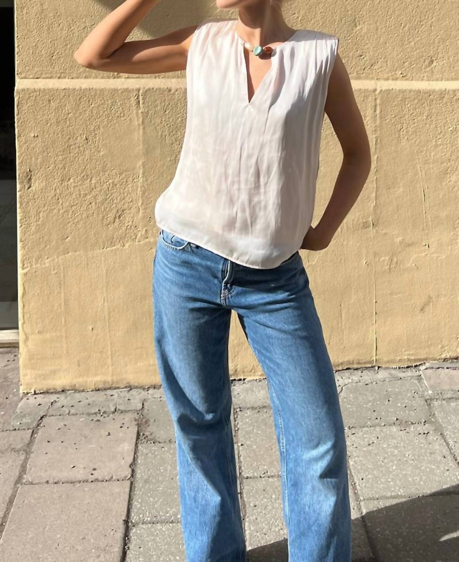 Suncoo - Laeticia Sleeveless Top