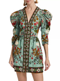 Farm Rio - Beauty Bouquet Floral Mini Dress