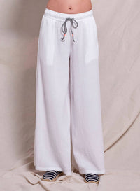 Sundry - Women's Wide Leg Drawstring Pants