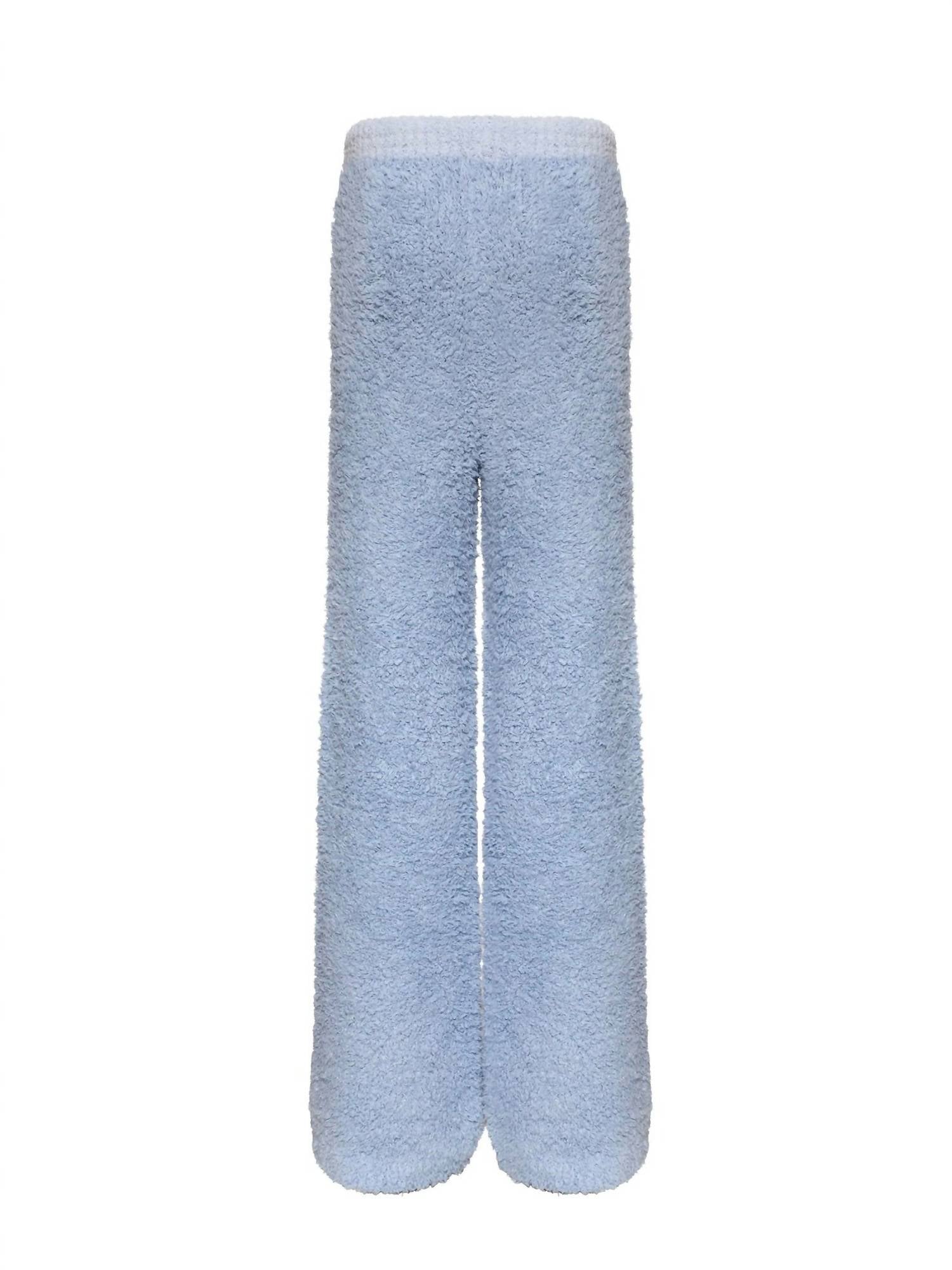 BOYS LIE Bodhi Cozy Wide Leg Pants in blue 1 - women's pants - alternate view