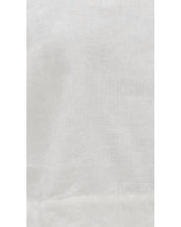 Rails Akira Boxy Cropped Top in white linen - women's shirt - alternate view