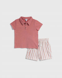 Splendid - Kid's Stripe Short Set
