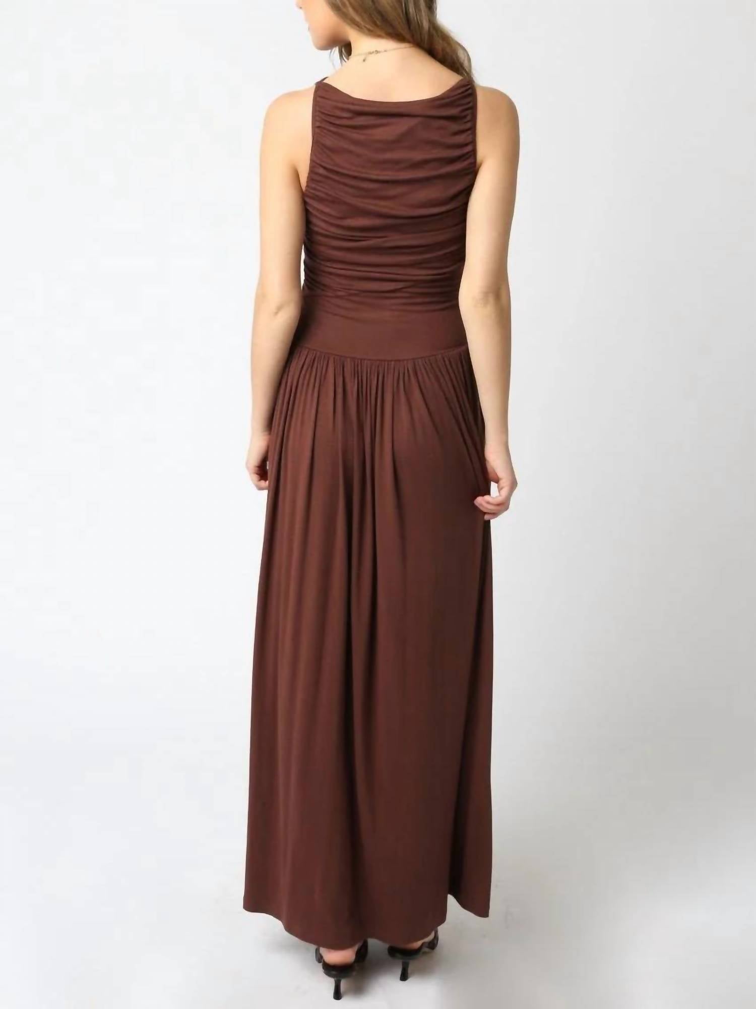 Olivaceous - Leni Maxi Dress