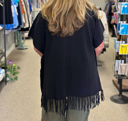 Esqualo - Fringe Poncho
