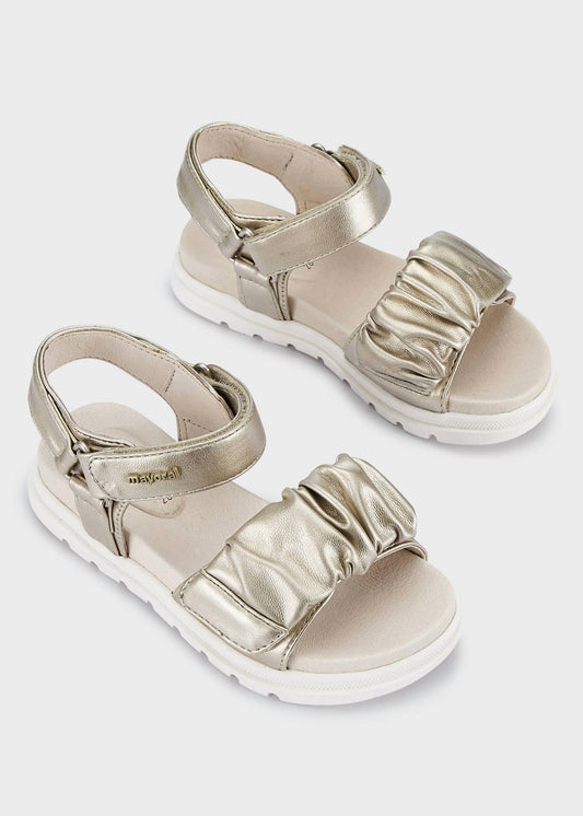 Mayoral - Girls' Ruffle Strap Sandal