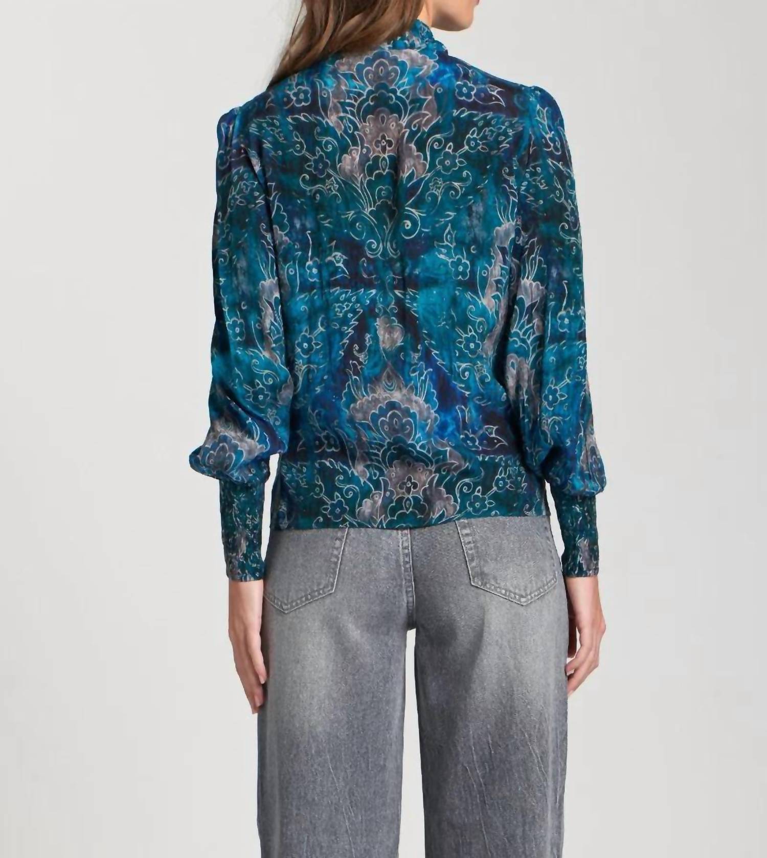 Apny - Puff Sleeve Blouse