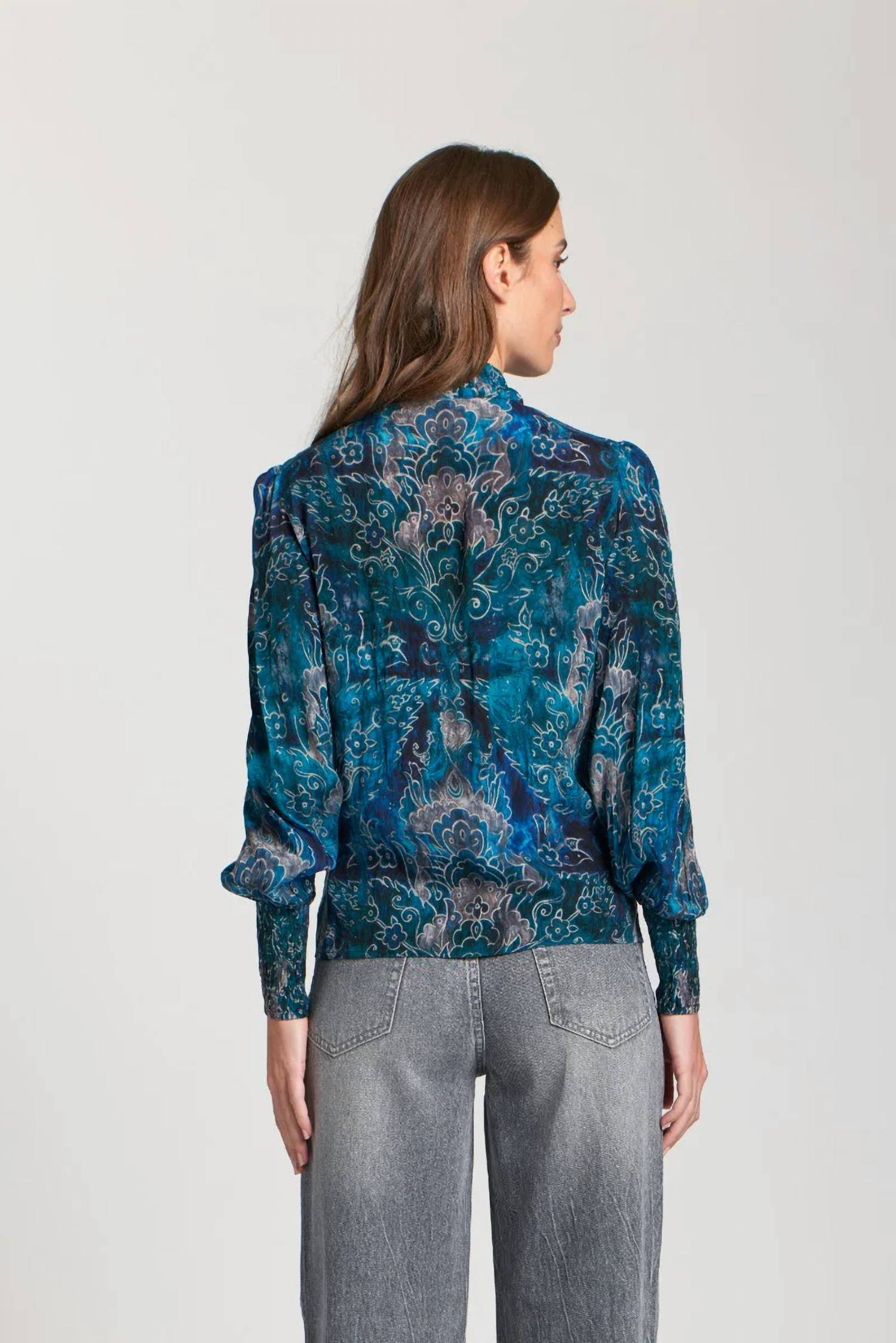 Apny - Puff Sleeve Blouse