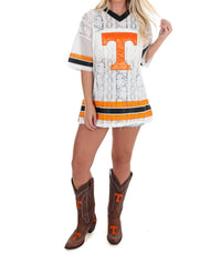Gameday Couture - Oversized Lace Mesh Fashion Jersey