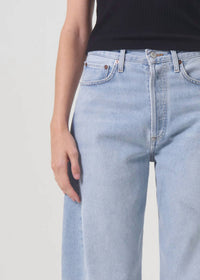 Agolde - Luna Pieced High Rise Jean