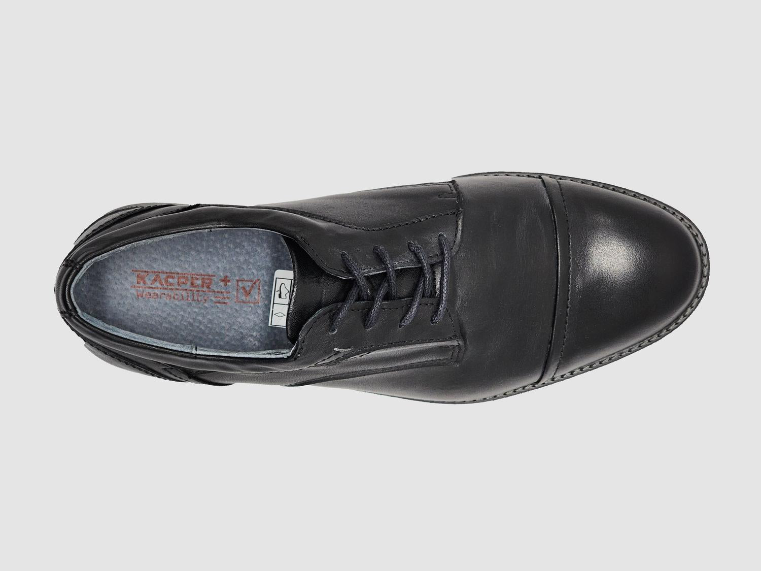 Kcr Group - Men's Oxford Toe-Cap Leather Dress Shoes