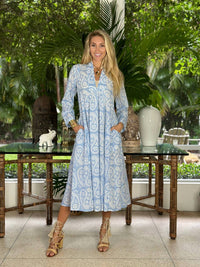 Just Darviny - Karolina V-neck Midi Dress