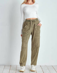 Heyson - Washed Linen Cargo Pants