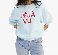 Clare V. - Oversized Deja Vu Sweatshirt
