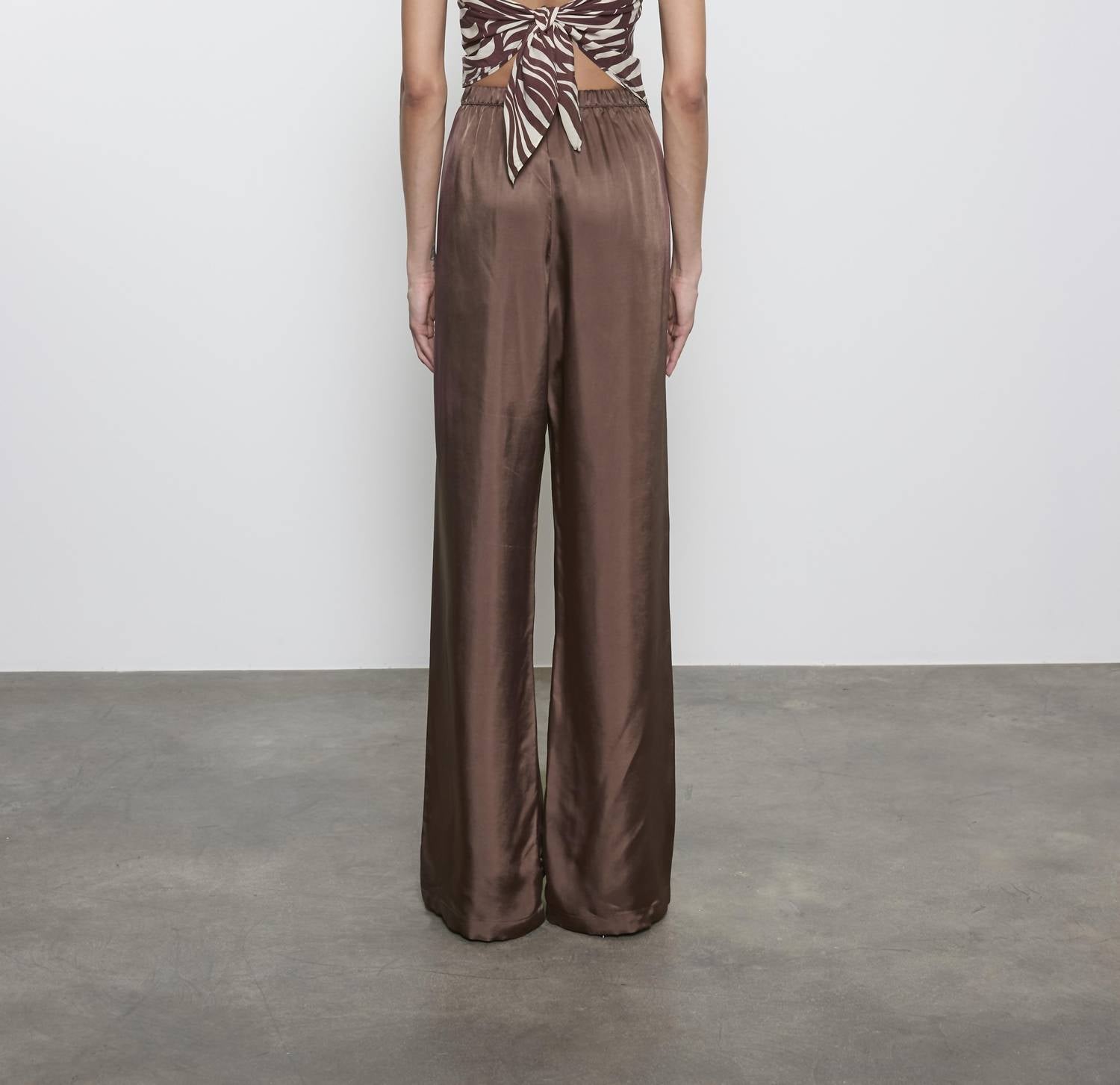 Enza Costa - WASHED CUPRO SCARF TOP