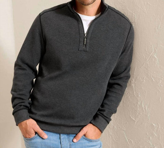 Tommy Bahama - New Flip Coast Quarter Zip Sweatshirt