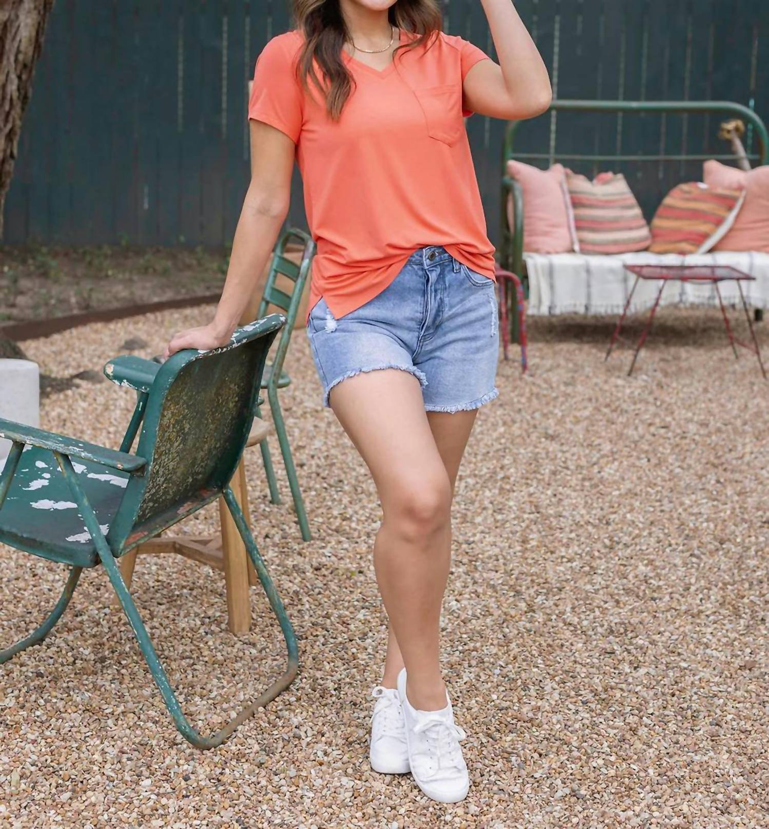 Grace And Lace - True Fit Perfect Pocket Tee