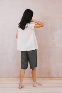 Sula - Smock A-line Short Raglan Sleeves Top