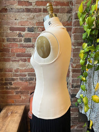 LNA Ribbed Double Layer Tank in bone 1 - women's tank top - view 6