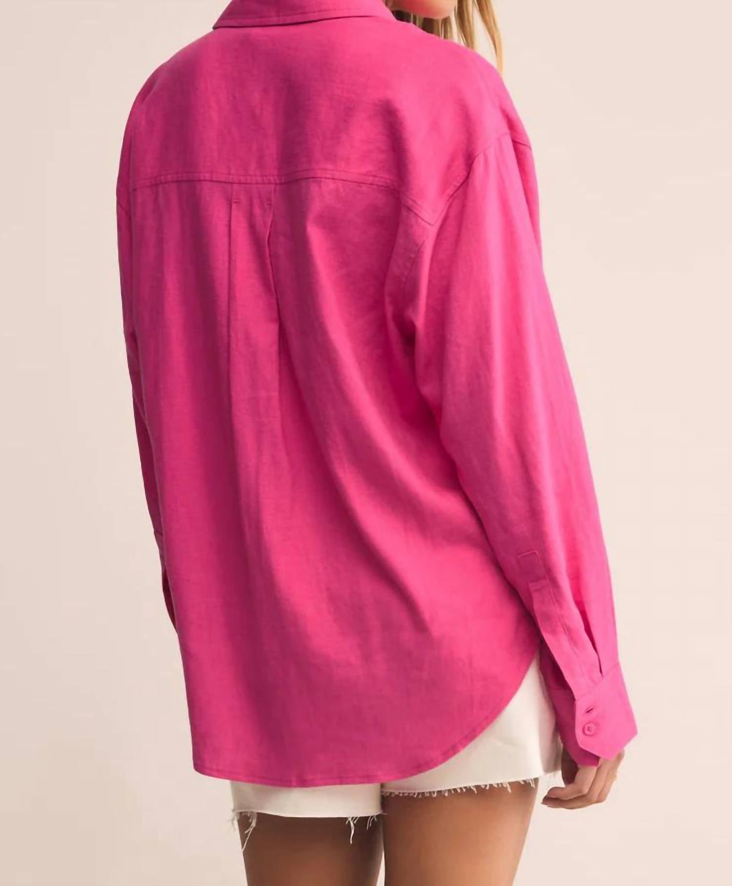 Scout - Alfie Linen Button Up Shirt