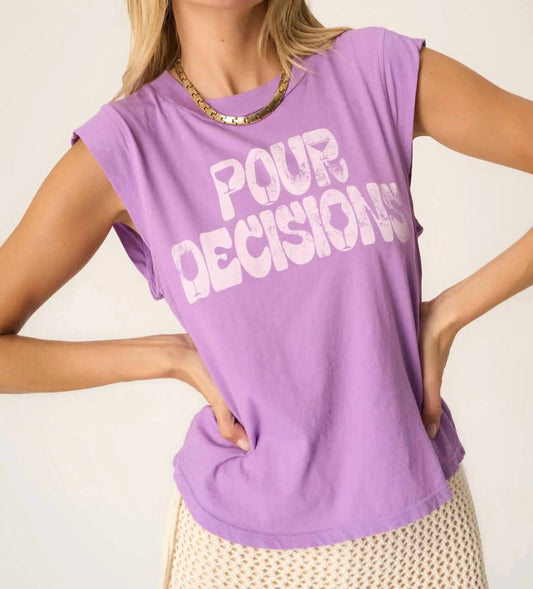 Project Social T - Pour Decisions Tank