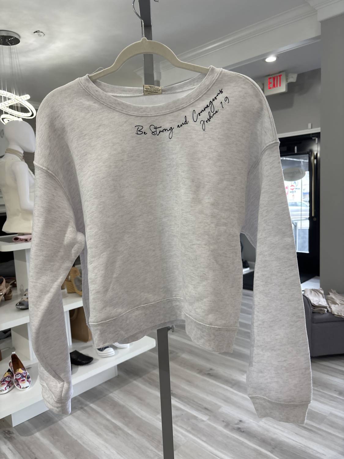 Oat Collective - Women's Be Strong & Courageous Sweater