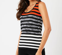 French Kyss - Stripe Tank Top